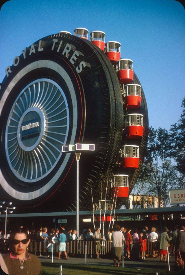 The Uniroyal Giant Tire: From World's Fair Attraction to Detroit Landmark