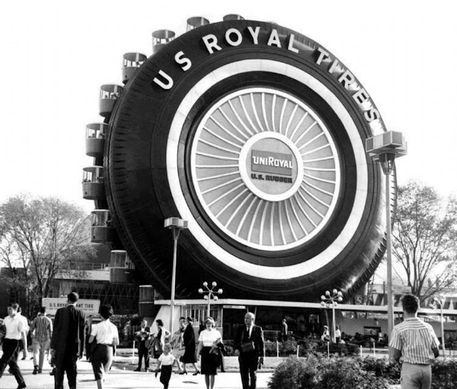 The Uniroyal Giant Tire: From World's Fair Attraction to Detroit Landmark