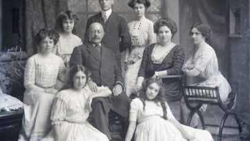 Edwardian Era family portraits