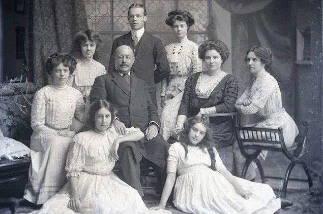 Edwardian Era family portraits