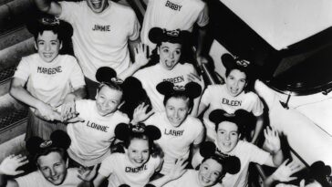 Mickey Mouse Club Mousketeers 1950s