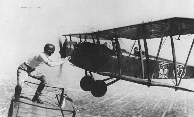 Mid-Air wheel change stunt
