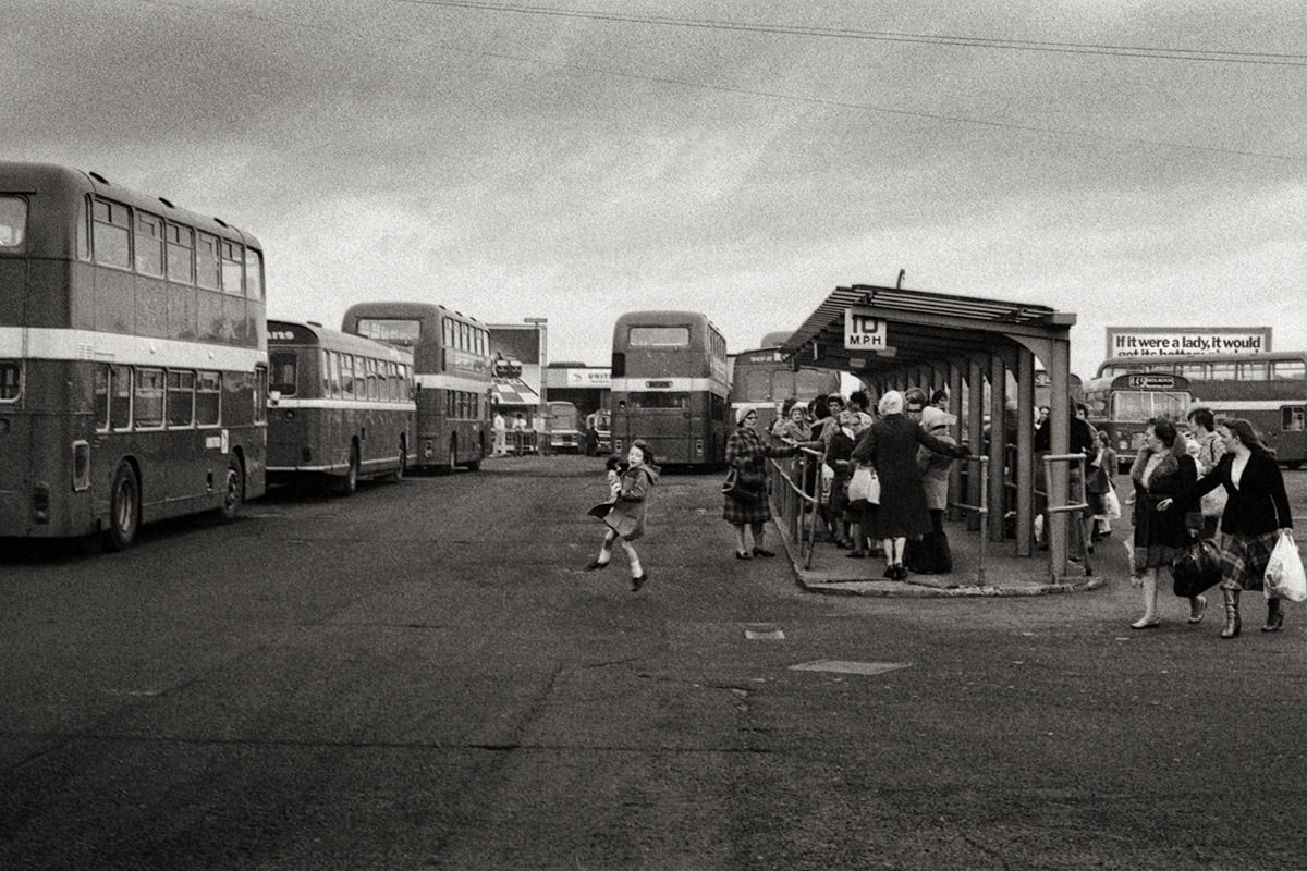 Christmas Eve – Ashington Bus Station 1977
