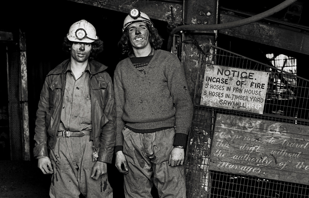 Mining Apprentices – Upcast Drift Mine 1981