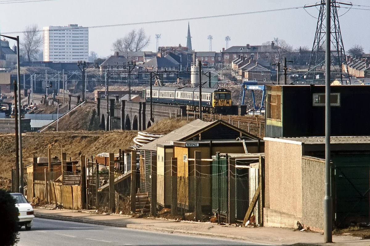 Nechells, Birmingham, 1980s.