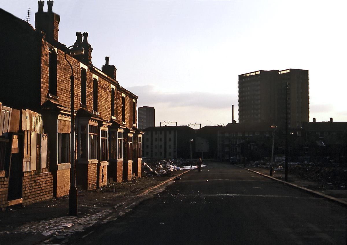Kitchener Street, Smethwick, 1980s.