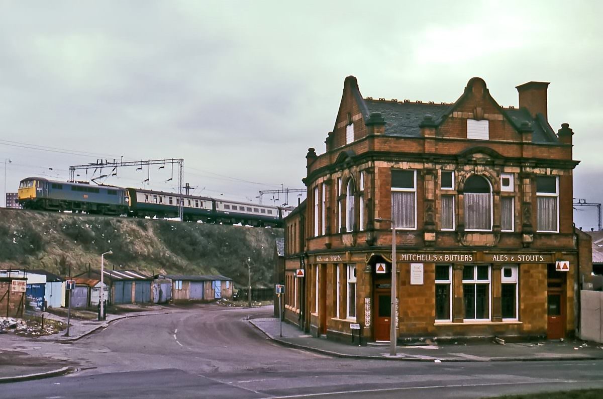 ‘The Railway’, Winson Green, 1980s.