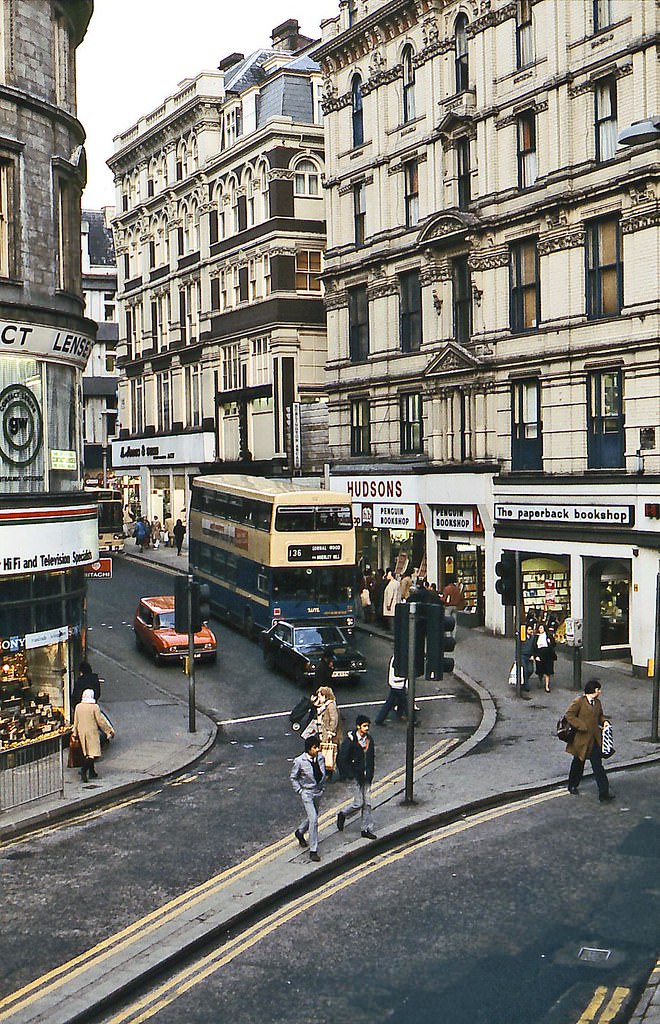 Lower Temple Street, Birmingham, 1980s.