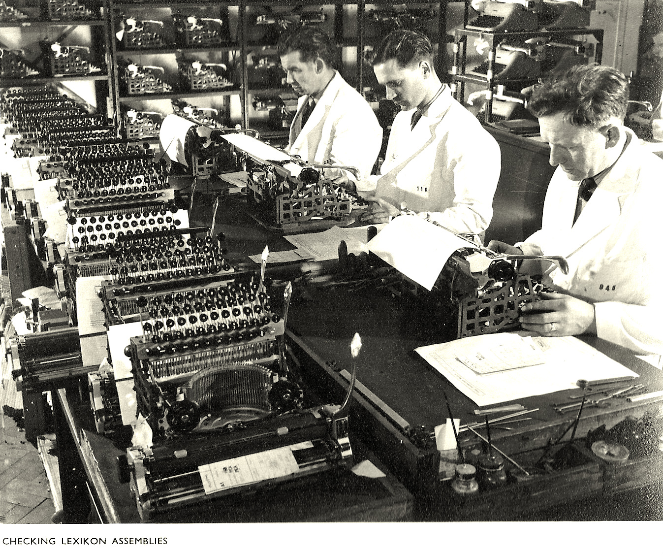 Vintage Photos Show Inside the British Olivetti Factory in Glasgow 1957