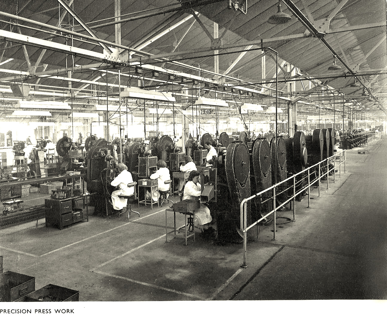 Vintage Photos Show Inside the British Olivetti Factory in Glasgow 1957