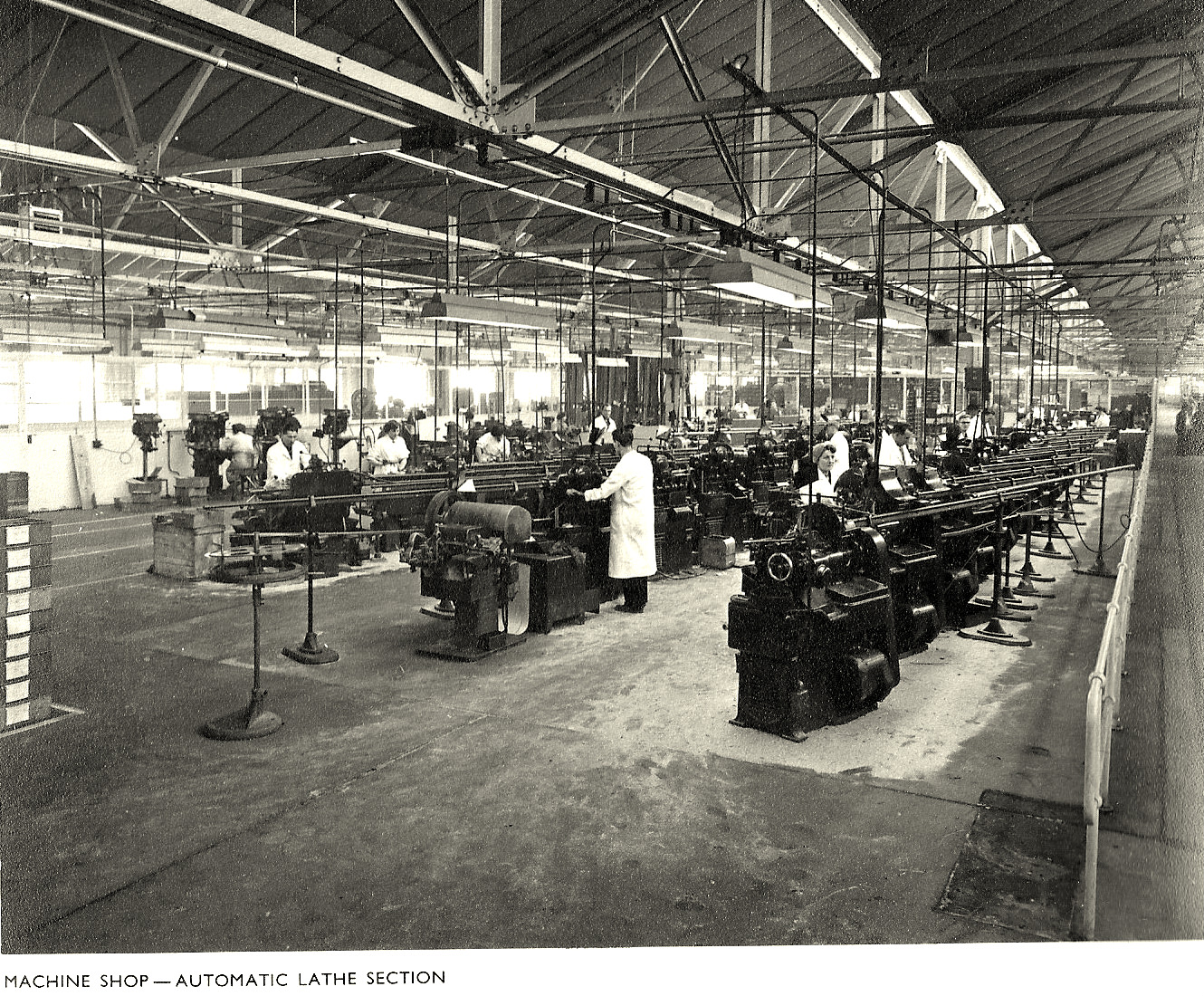 Vintage Photos Show Inside the British Olivetti Factory in Glasgow 1957