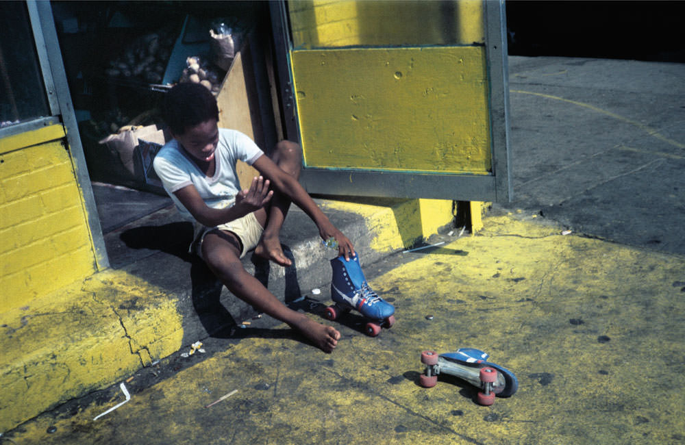 Roller Skates. Bushwick, circa 1984.