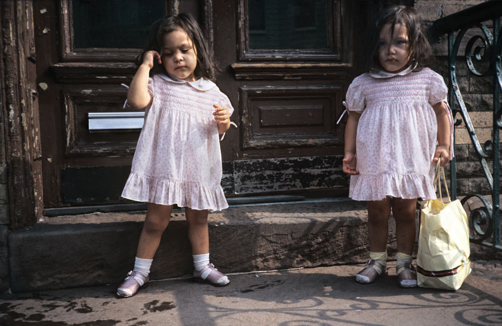Pink Twins. Bushwick, circa 1983