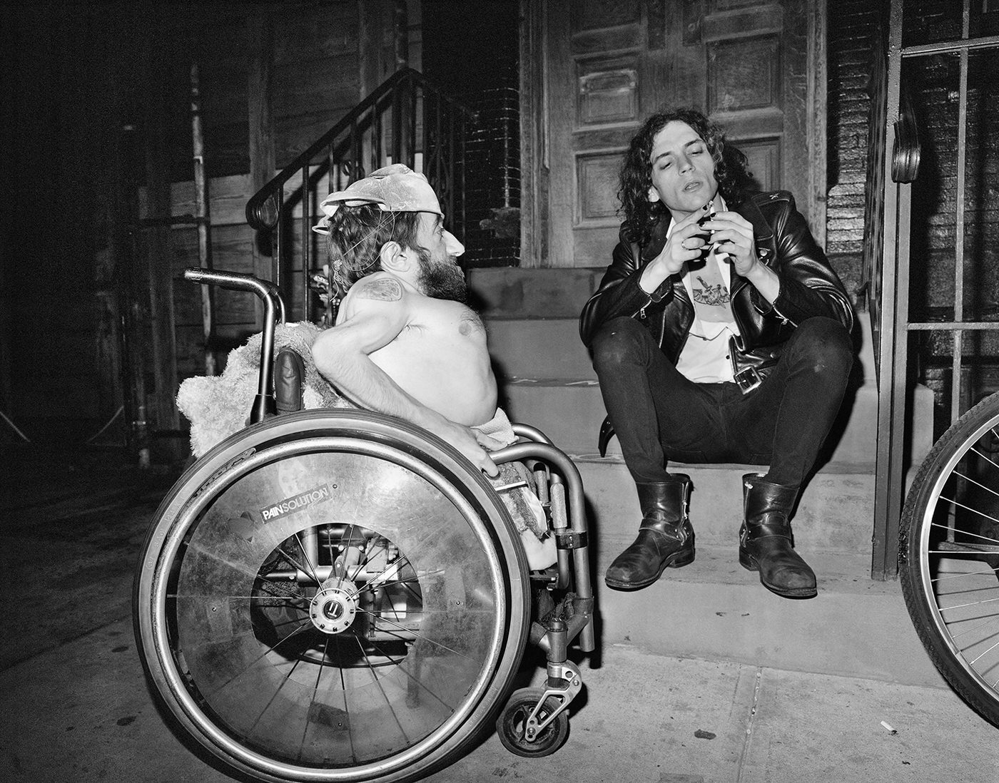 Performers Take Break at Stoop, Bizarre Bushwick