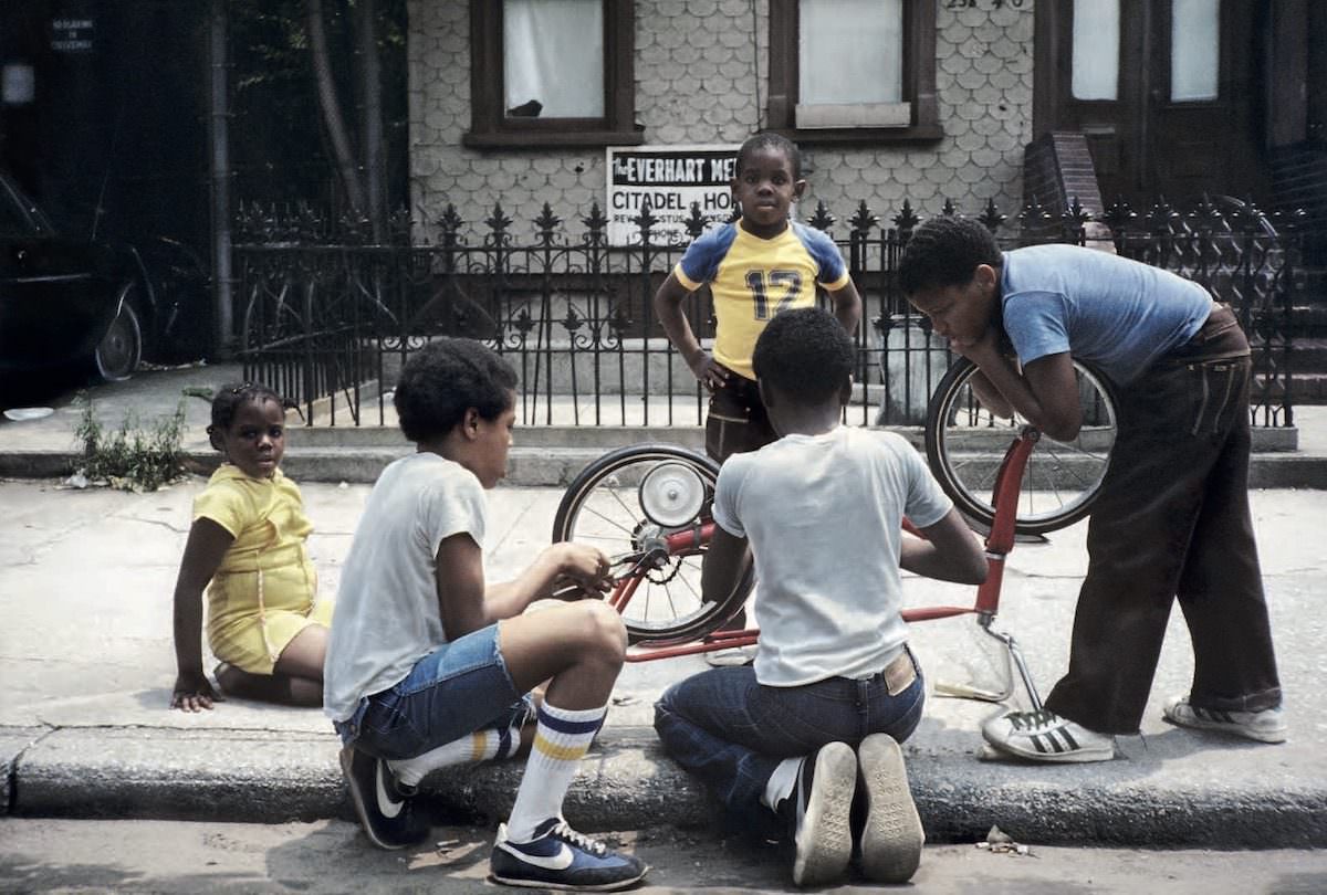 Fix Bike Citadel of Hope – Palmetto St., Bushwick, Brooklyn, 1982
