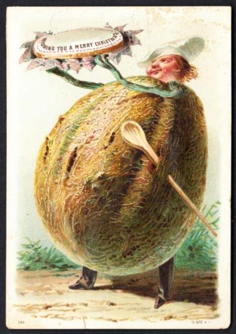 Hilariously Bizarre Christmas Cards from the Victorian Era featuring Animals