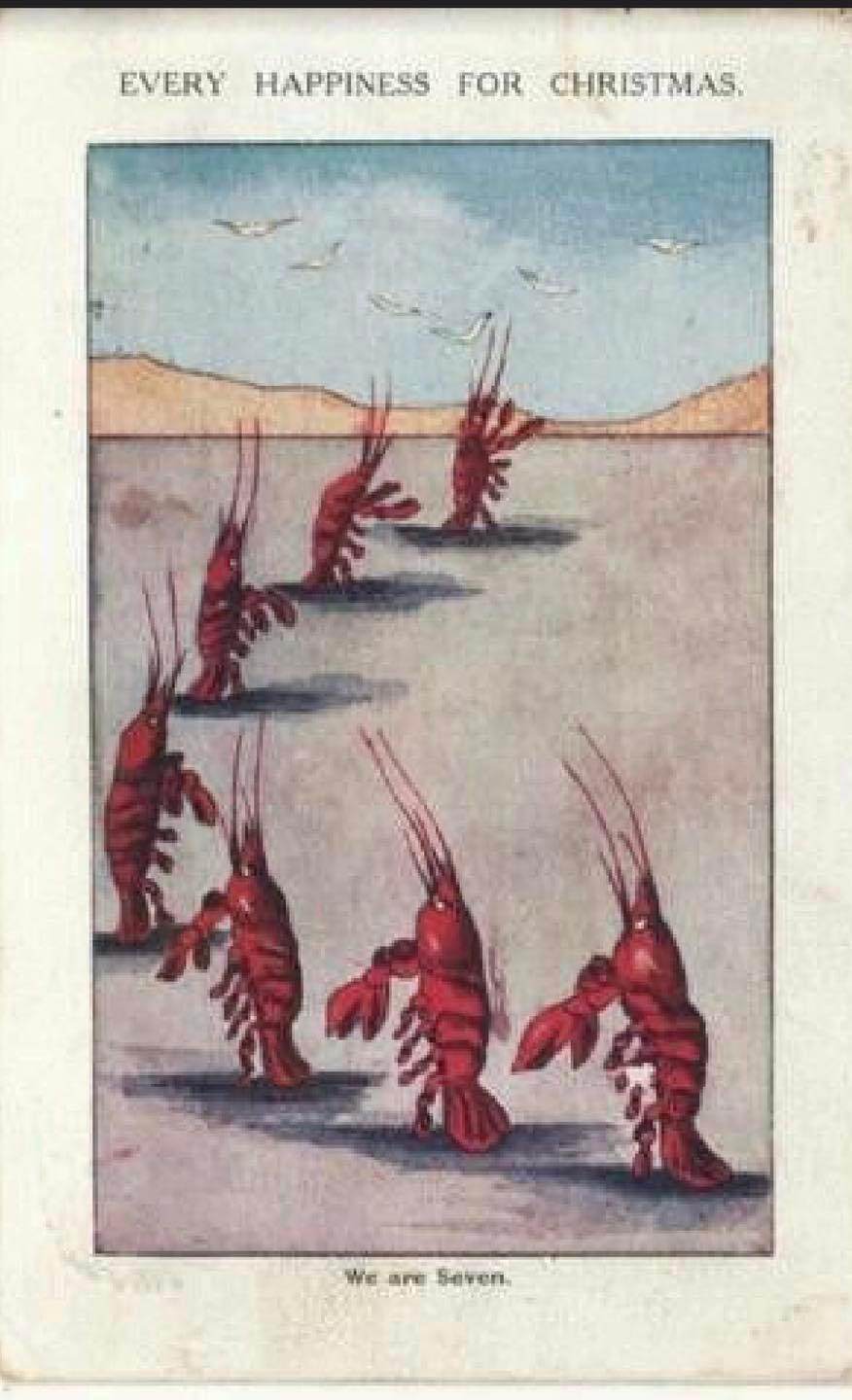 Hilariously Bizarre Christmas Cards from the Victorian Era featuring Animals
