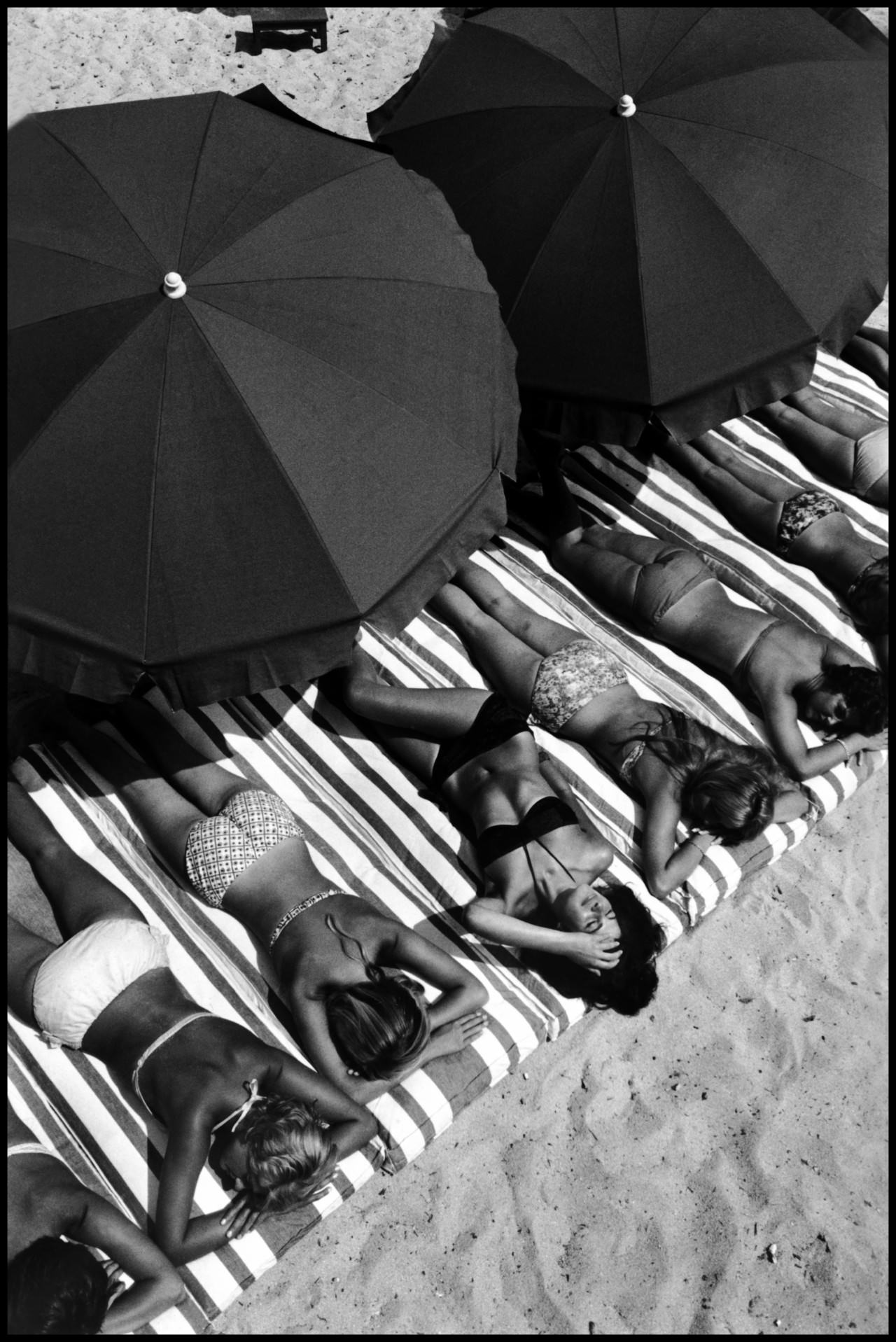 Town of St. Tropez, Provence-Alpes-Cote d'Azur region, France. 1959.