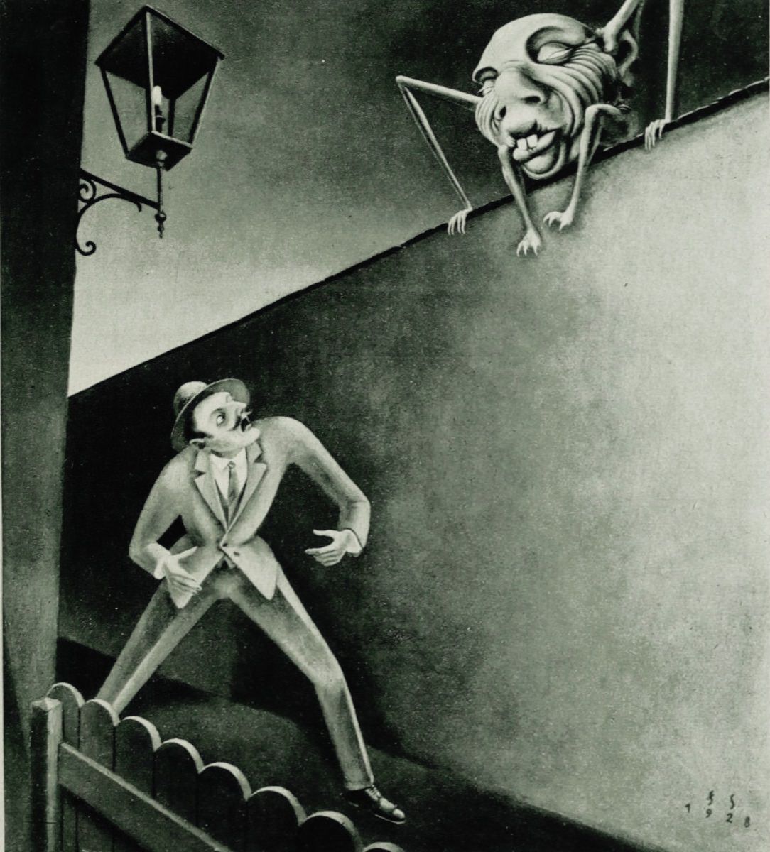 Franz Sedlacek (1891-1945), ‘Der Kobold’, ”Die Bühne”, #218, 1929.