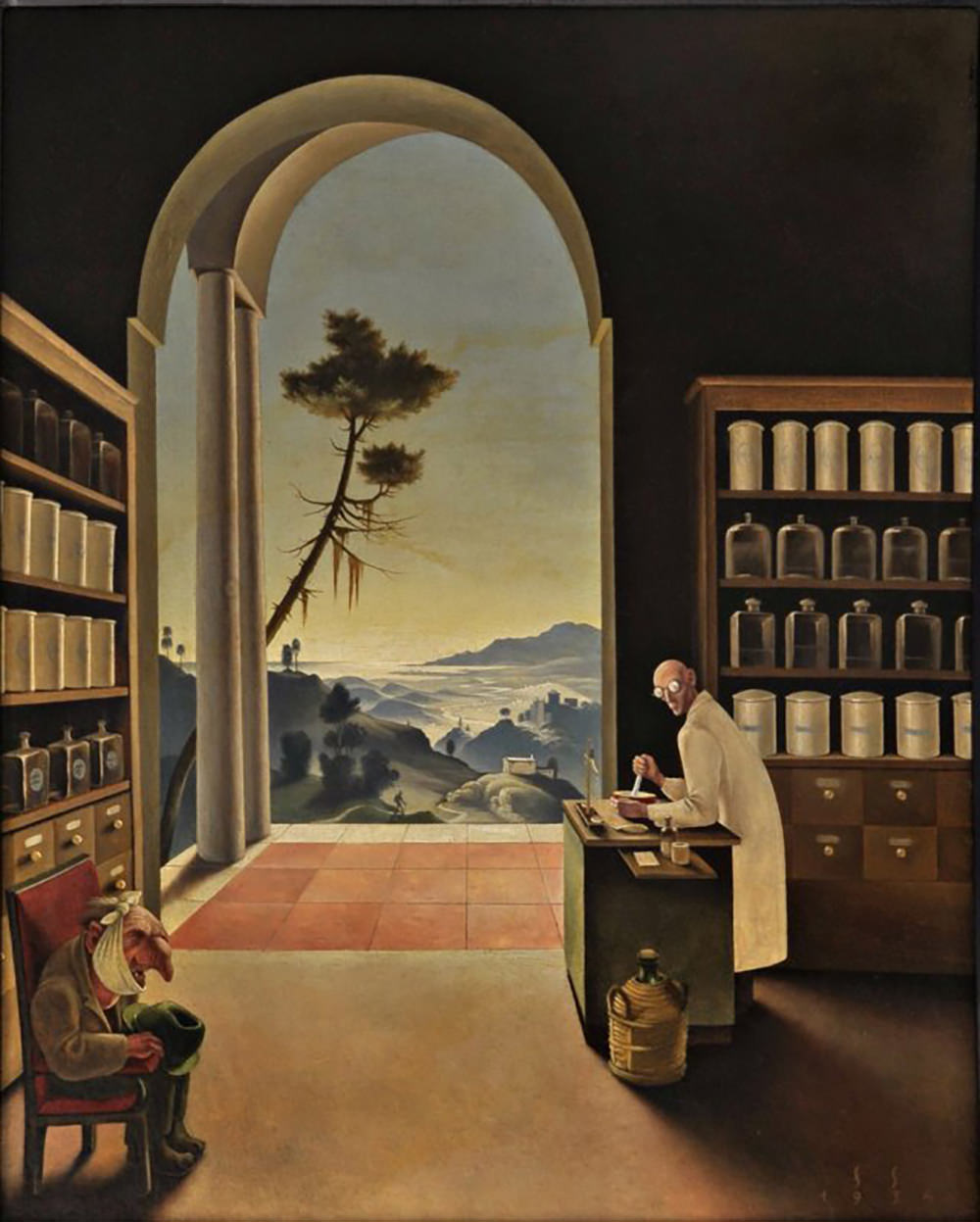 Franz Sedlacek: Die Apotheke (The Pharmacy) 1934