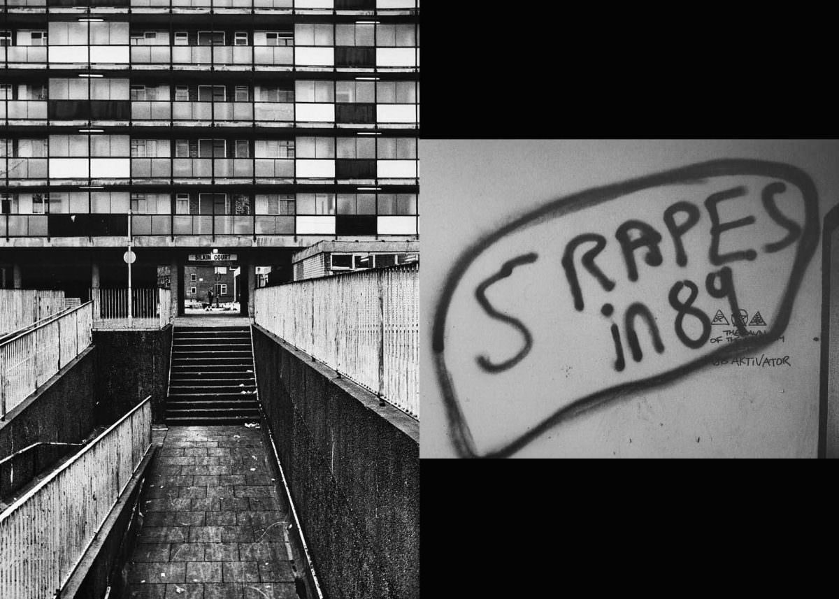 The Gritty Life of Hulme from the 1980s and 1990s through Vintage Photos