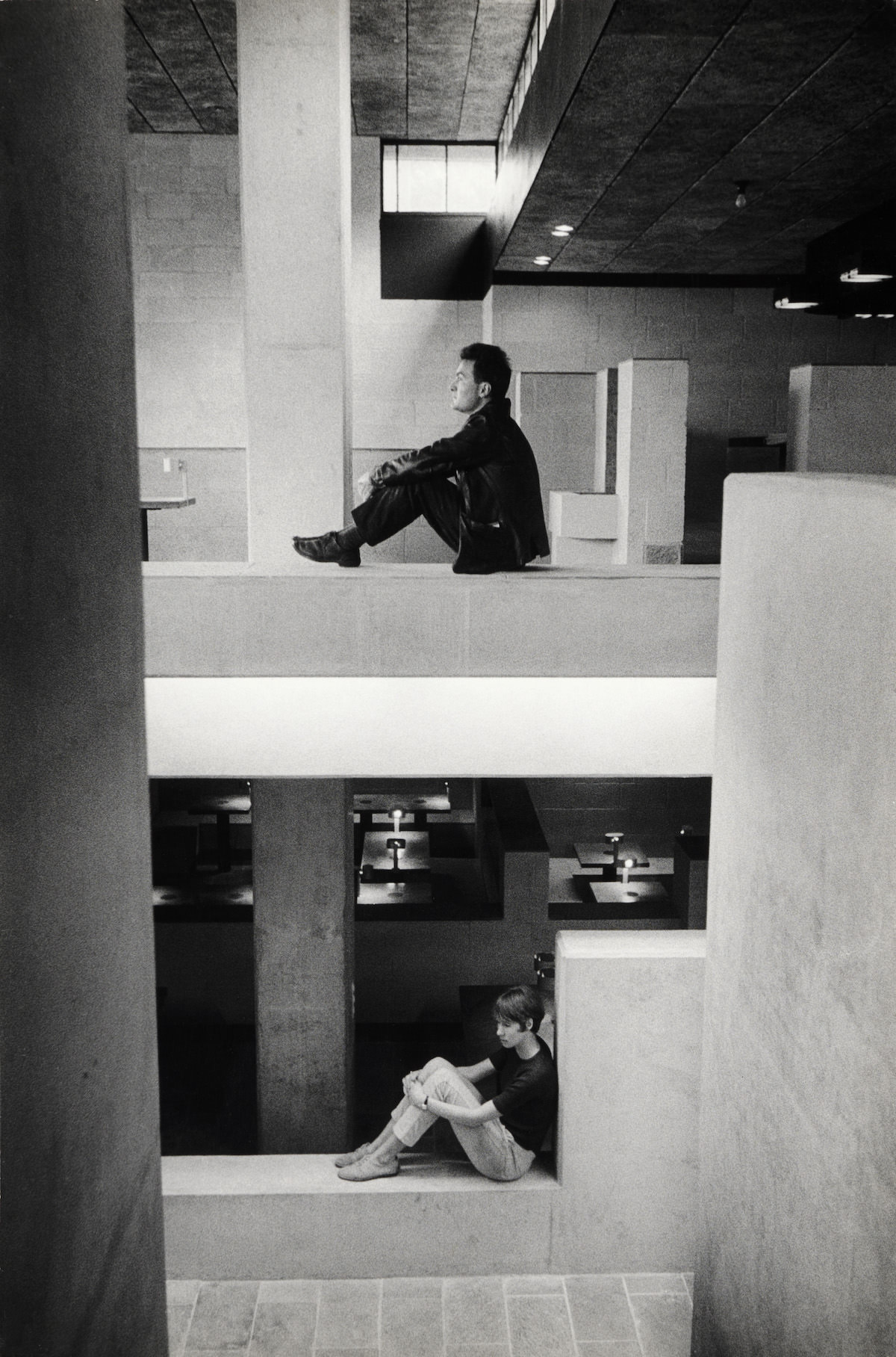 Logement pour étudiant Weesperstraat, Amsterdam 1966