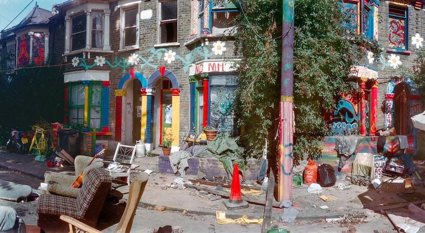 M11 Link Campaign, Claremont Rd, Leyton, Waltham Forest, 1994