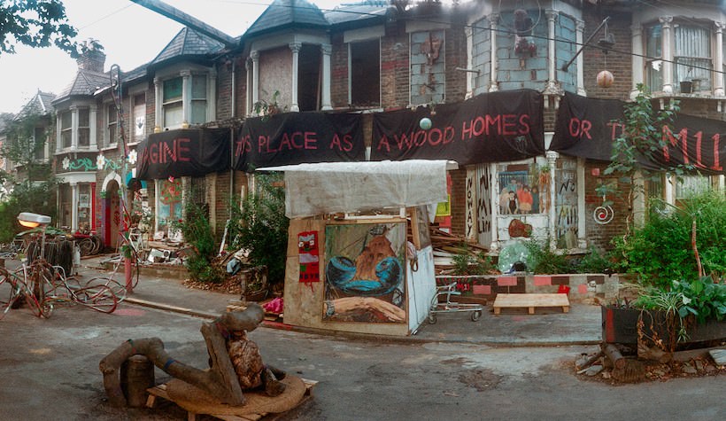 M11 Link Campaign, Claremont Rd, Leyton, Waltham Forest, 1994