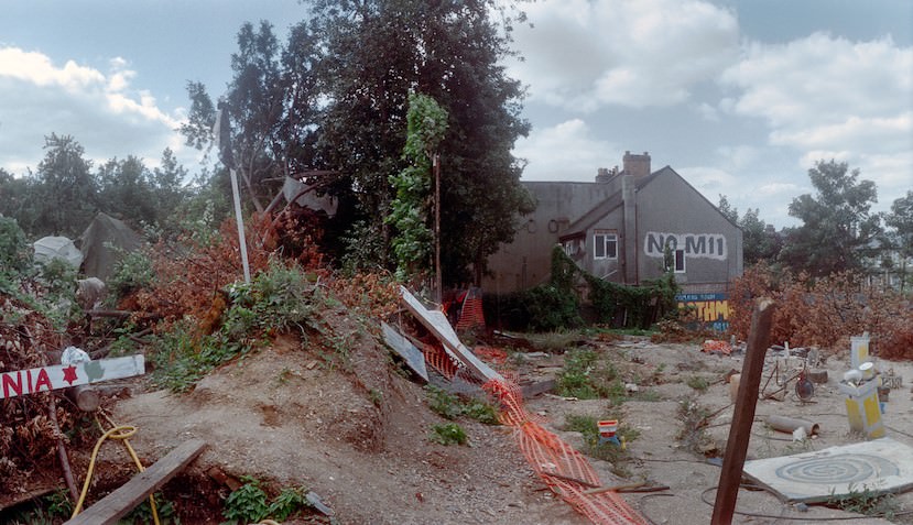 M11 Link Campaign, Claremont Rd, Leyton, Waltham Forest, 1994