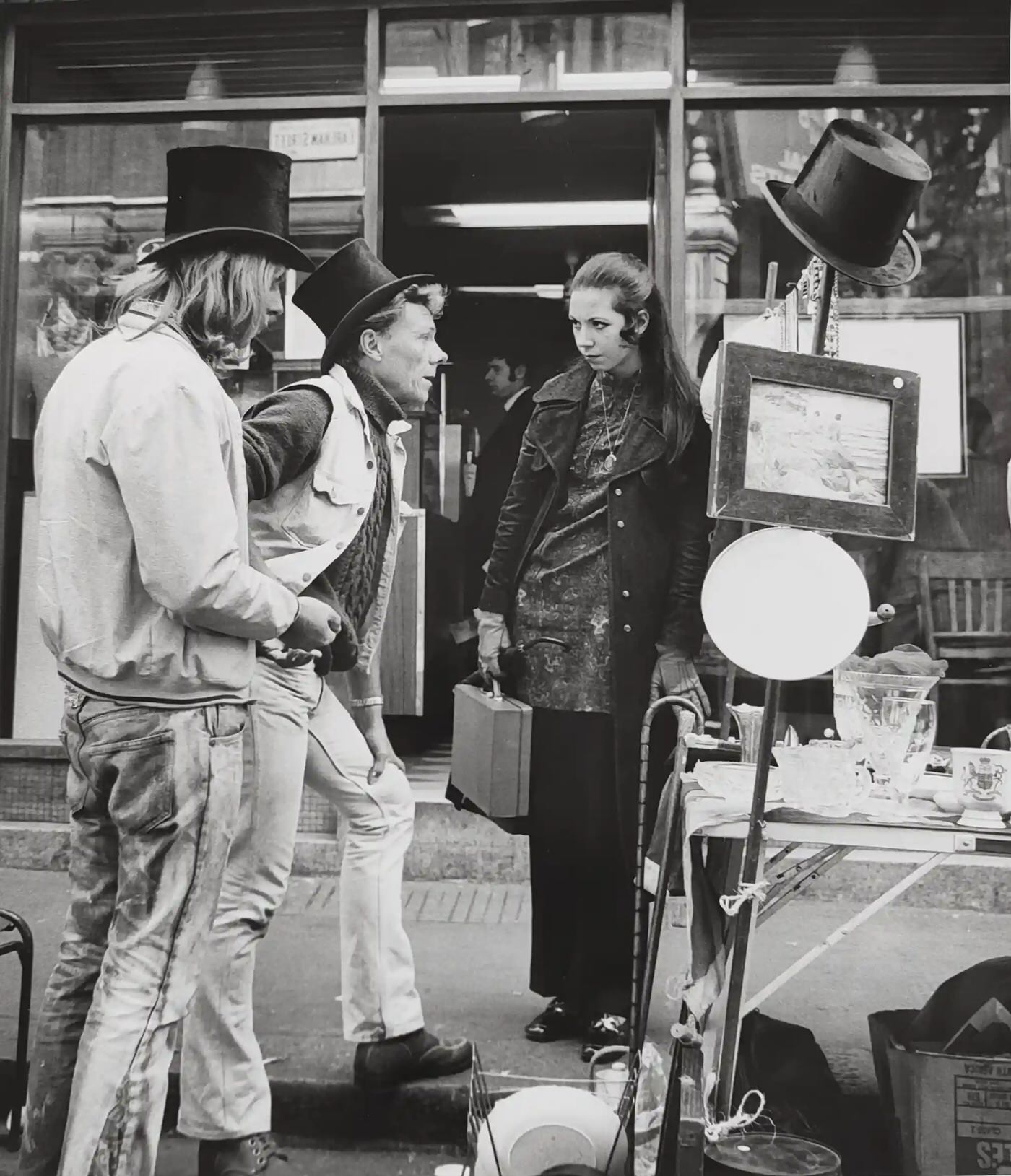 Charing Cross Road Market, London, 1972