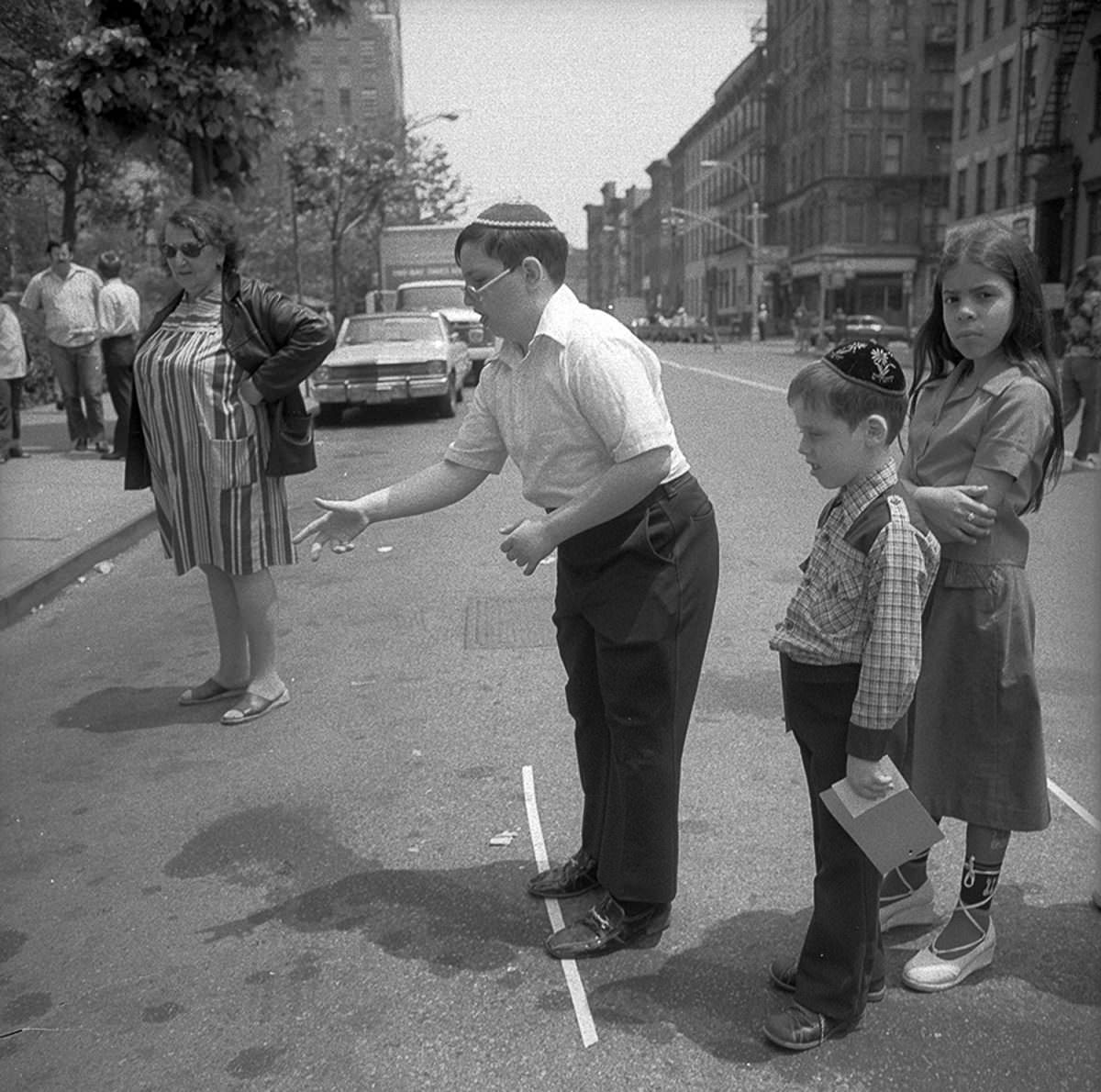Ring Toss at Lower East Side Street Festival, 1978