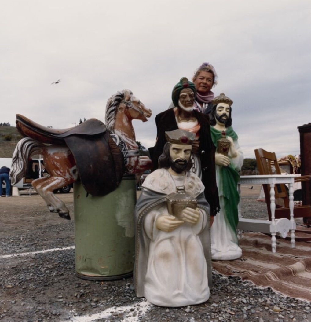 A Stunning Photographic Tour of Marin City Flea Market in 1990