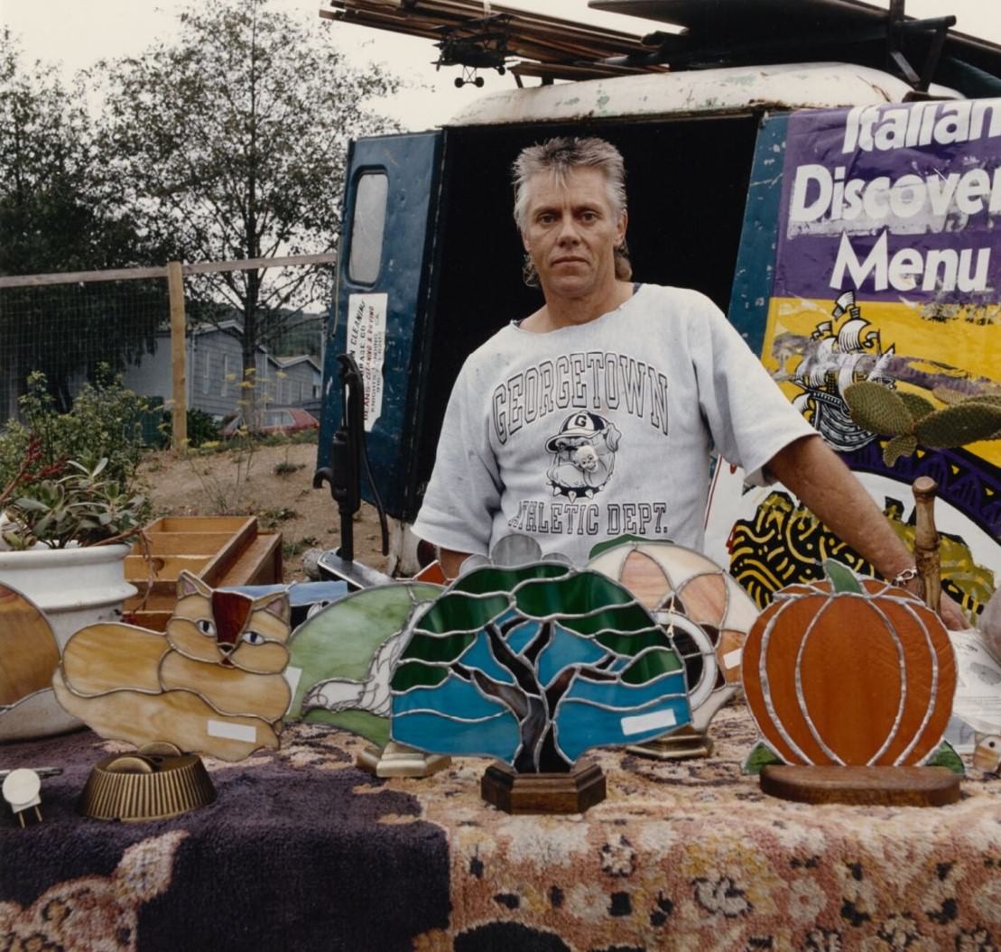 A Stunning Photographic Tour of Marin City Flea Market in 1990