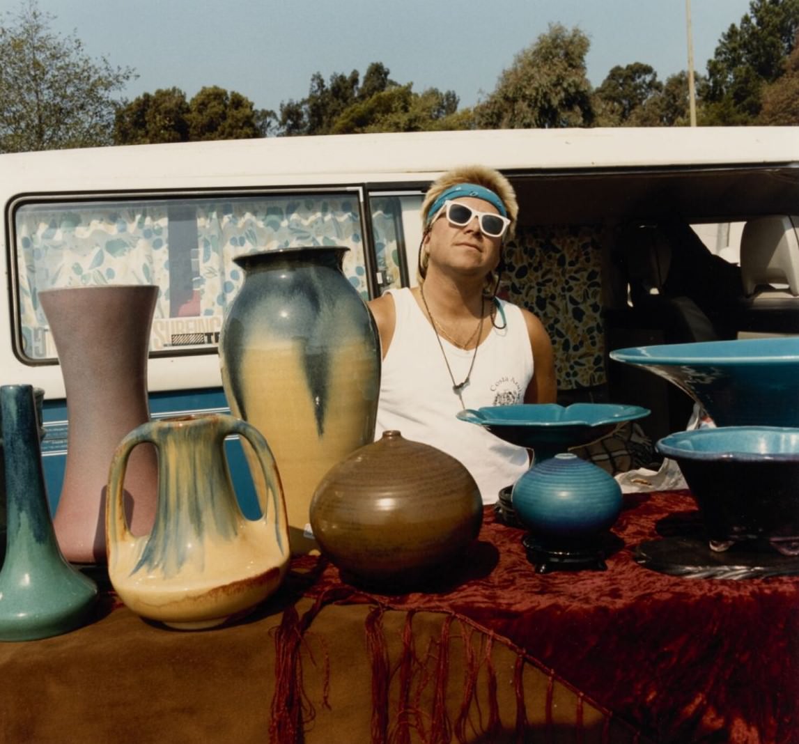 A Stunning Photographic Tour of Marin City Flea Market in 1990