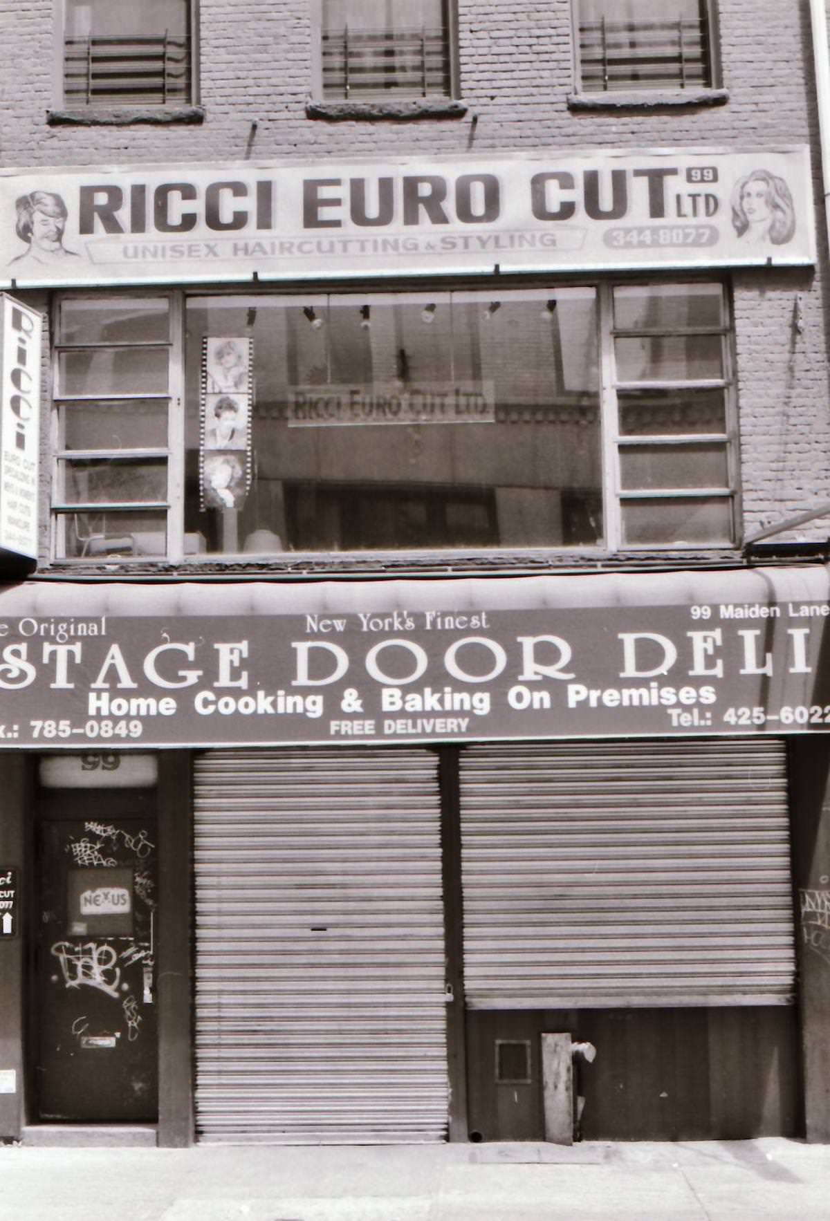 Stage Door Deli, 1997