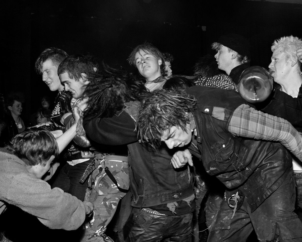 Punks, Pits, and Passion: A Glimpse into Newcastle's 1985 Underground
