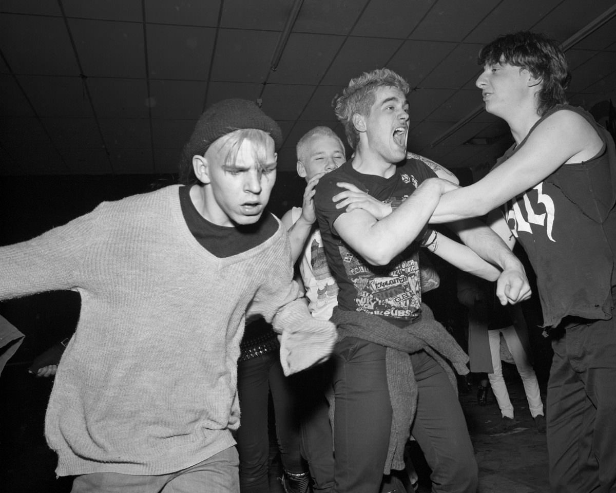Punks, Pits, and Passion: A Glimpse into Newcastle's 1985 Underground