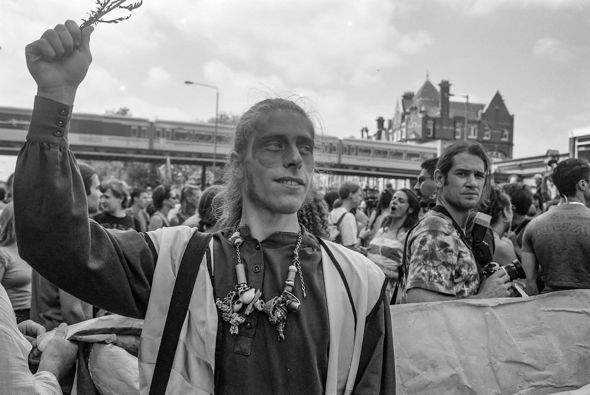 The 1996 Party Protest that Blocked the M41 Motorway in London