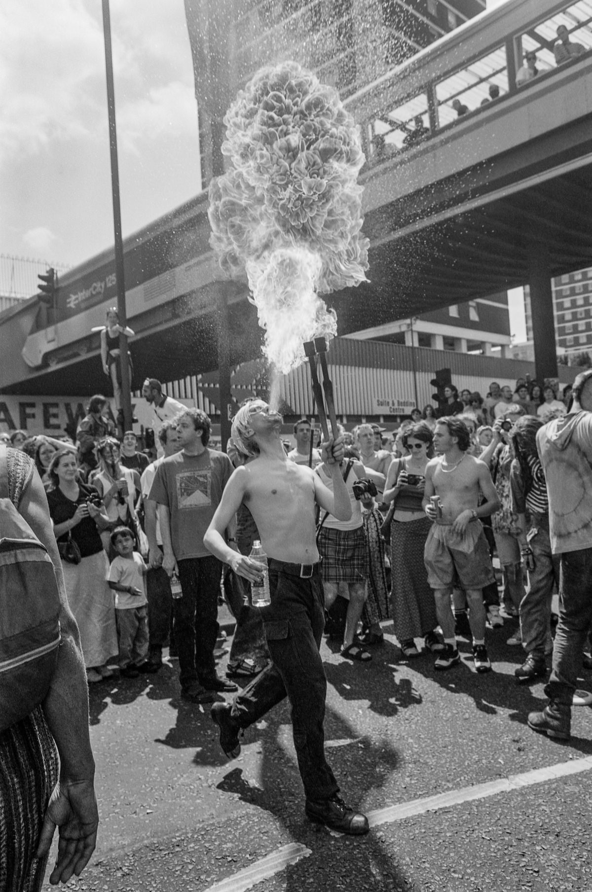 The 1996 Party Protest that Blocked the M41 Motorway in London