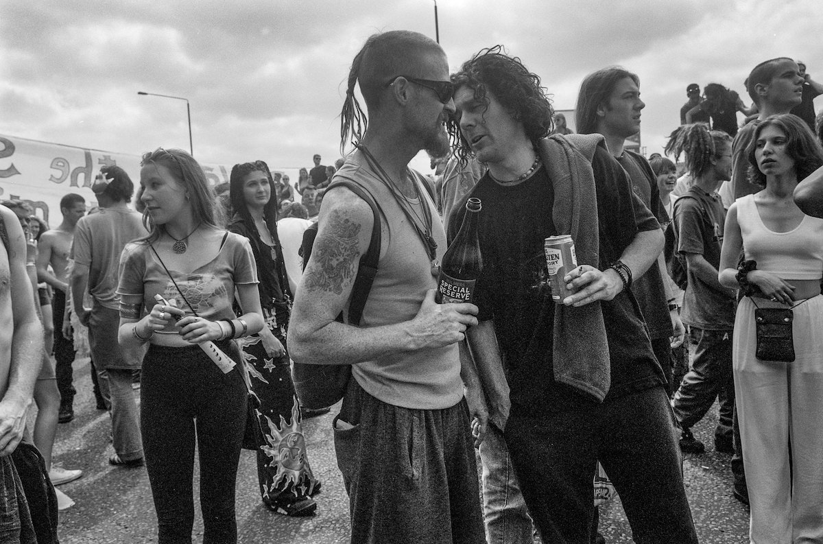 The 1996 Party Protest that Blocked the M41 Motorway in London