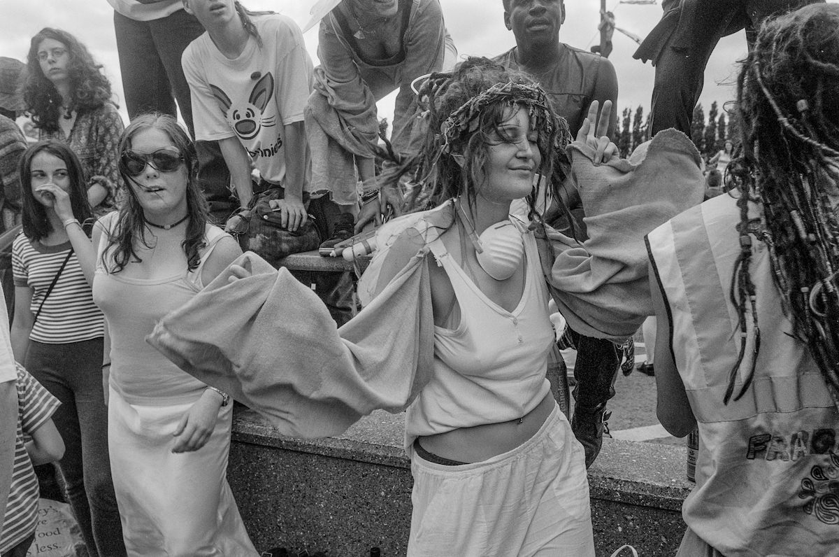 The 1996 Party Protest that Blocked the M41 Motorway in London