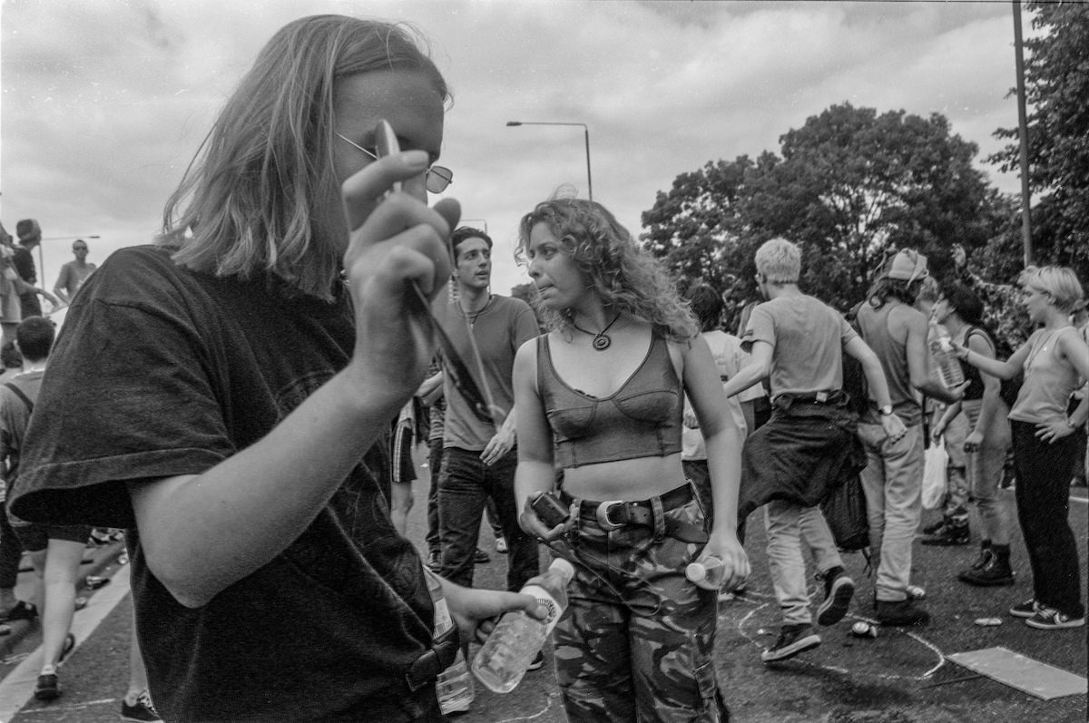 The 1996 Party Protest that Blocked the M41 Motorway in London