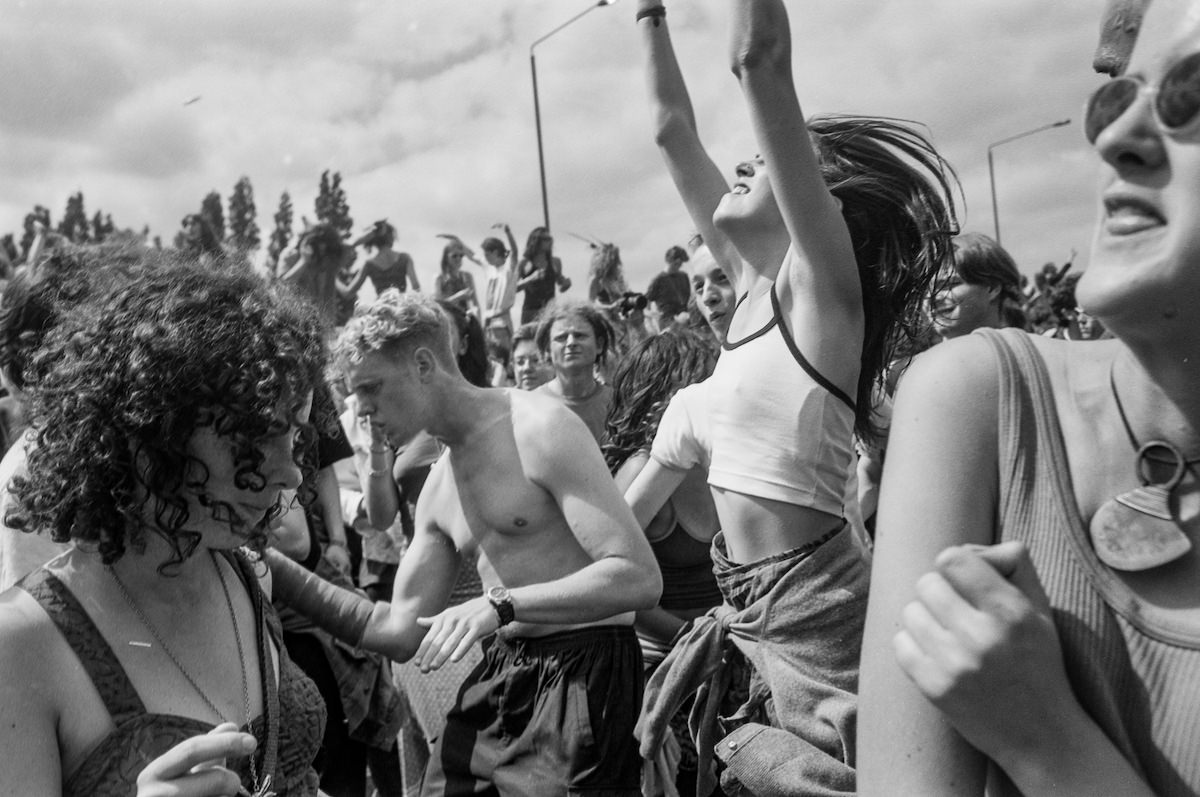 The 1996 Party Protest that Blocked the M41 Motorway in London
