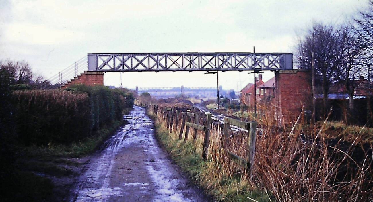 Cemetery Footbridge, 1980s