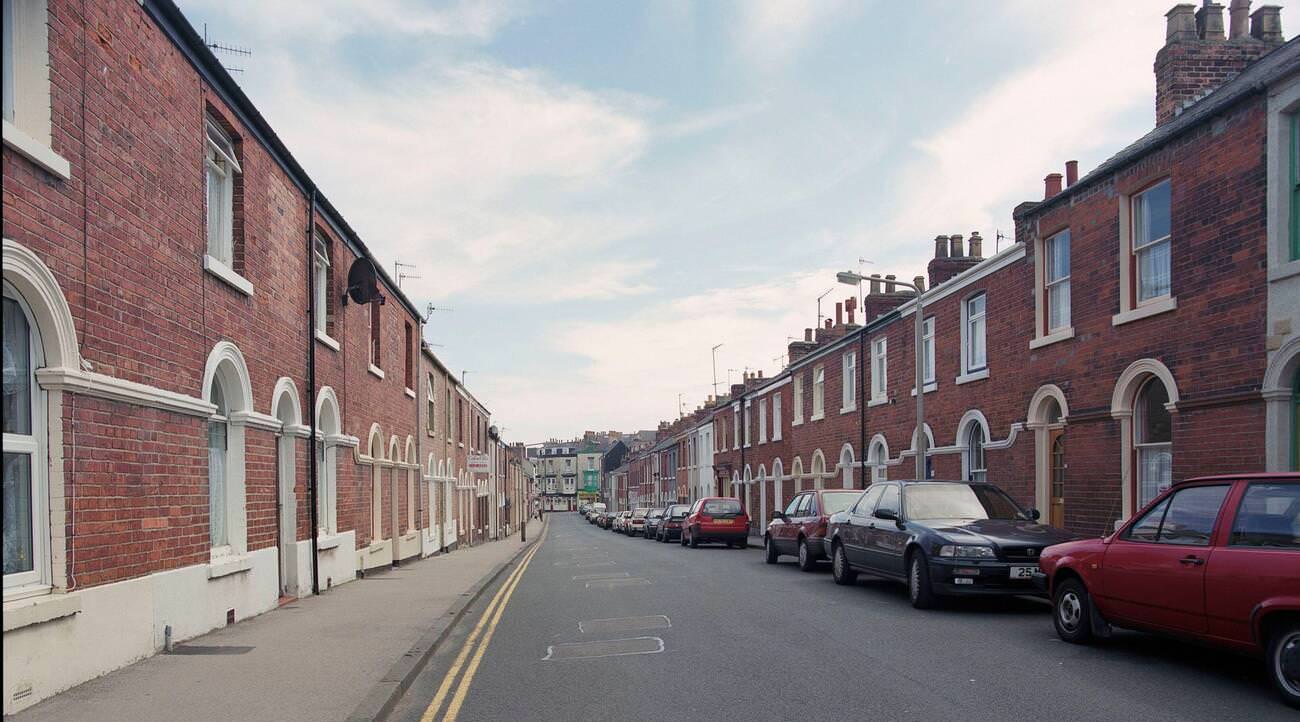 Street scenes in Castle Ward, Scarborough, 1990s