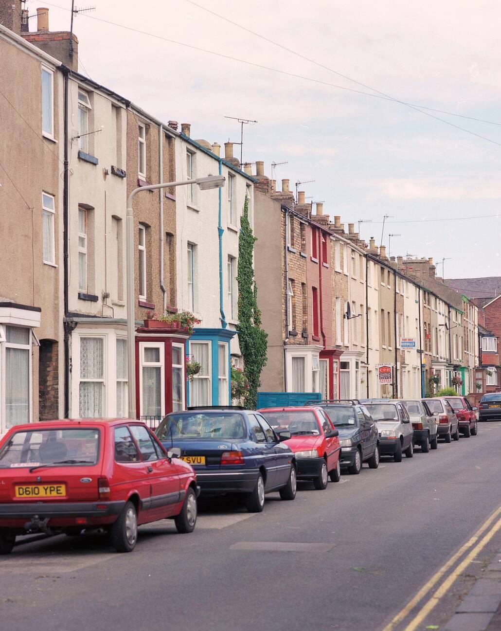 Street scenes in Castle Ward, Scarborough, 1990s
