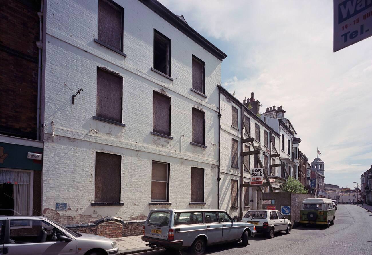 Street scenes in Castle Ward, Scarborough, 1990s
