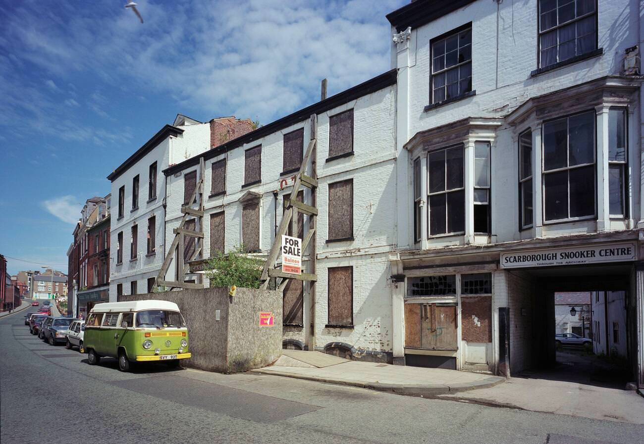 Street scenes in Castle Ward, Scarborough, 1990s