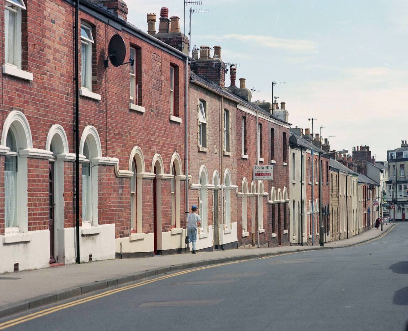 Street scenes in Castle Ward, Scarborough, 1990s