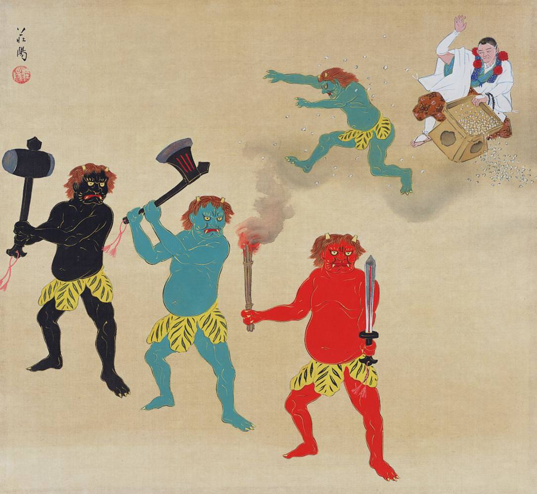Stunning Silk Paintings depicting different Miyako Festivals of Kyoto, Japan from the 1920s